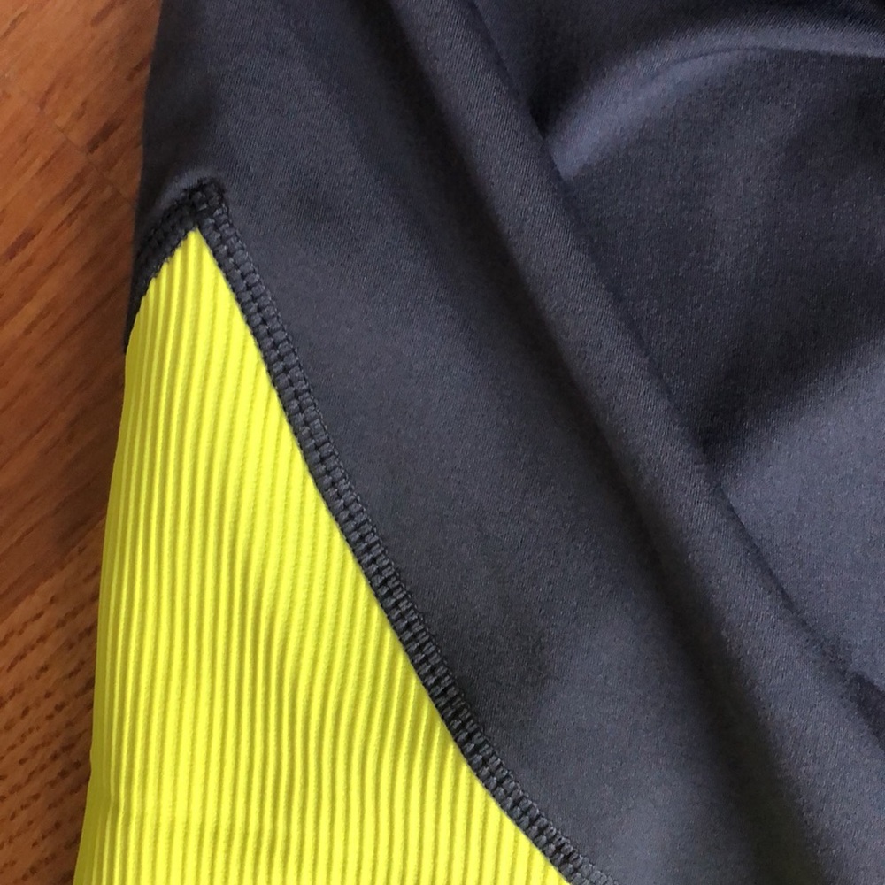ZYIA Neon Yellow Parallel Luxe Hi- Rise 7/8 24” - Picture 6 of 9